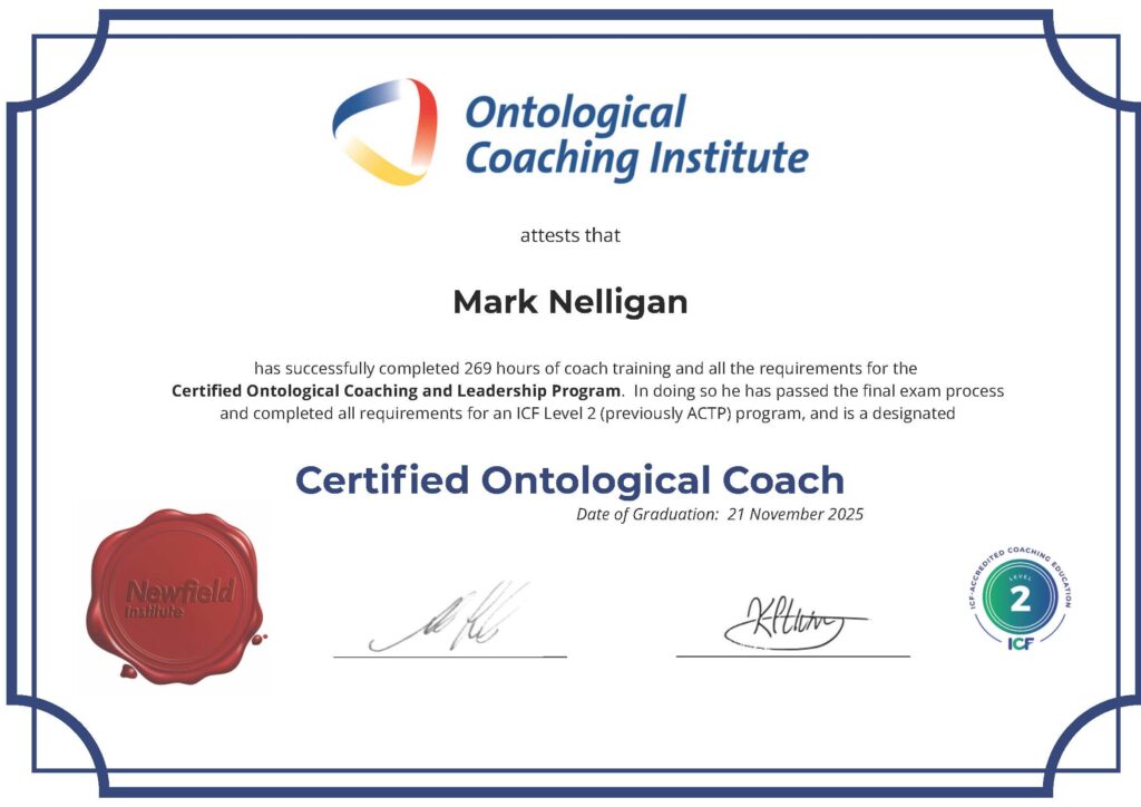 Mark Nelligan - COCLP Certificate of Completion (Nov 2025)